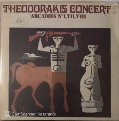 Theodorakis Concert 2 Trois Arcadies LP