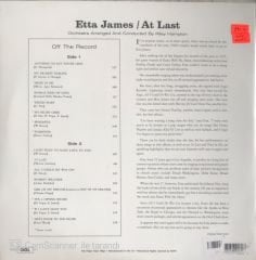 Etta James - At Last LP (Renkli Baskı)