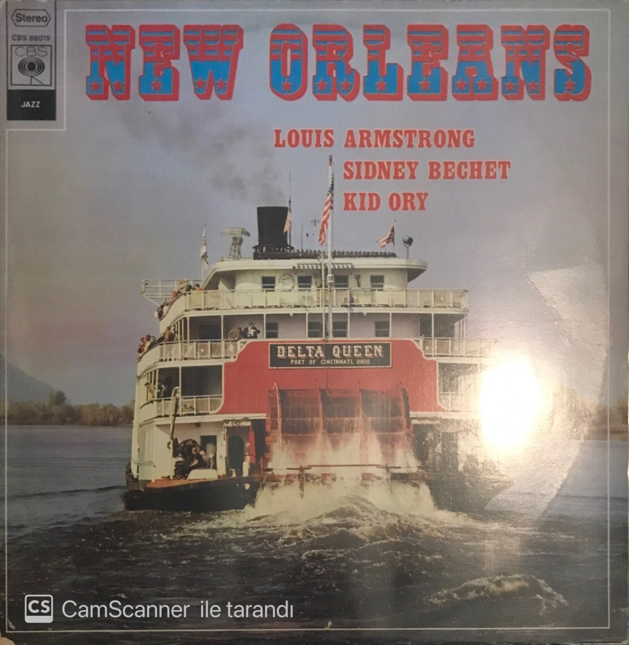 Louis Armstrong Sidney Bechet Kid Ory New Orleans Double LP