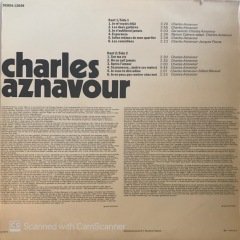 Charles Aznavour Les Chansons Formidables LP