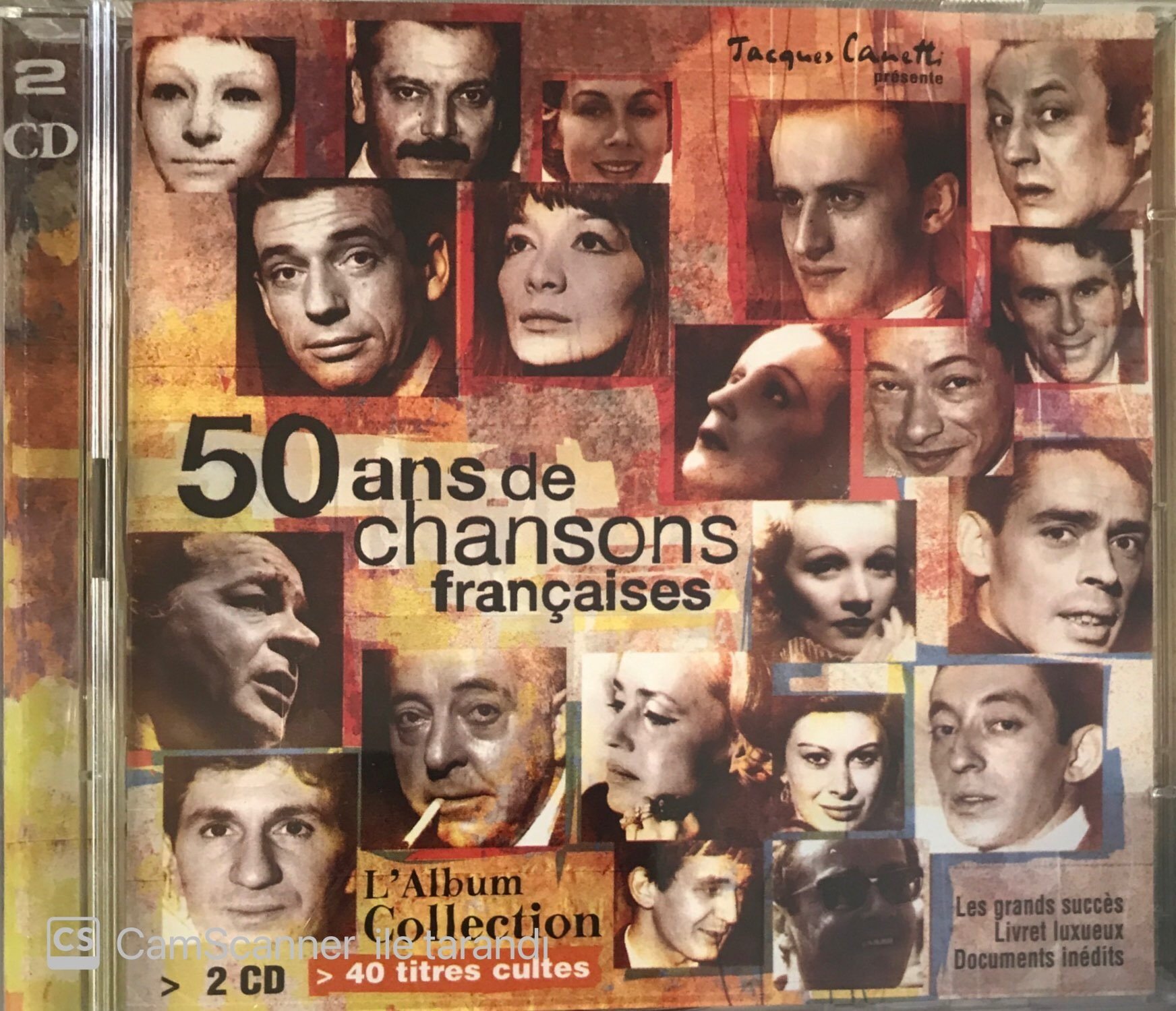 50 Ans Chansons Françaises CD