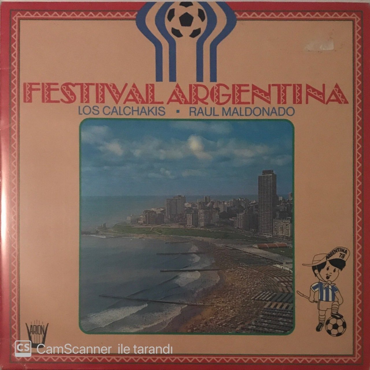 Festival Argentina Los Calchakis - Raul Maldonado LP