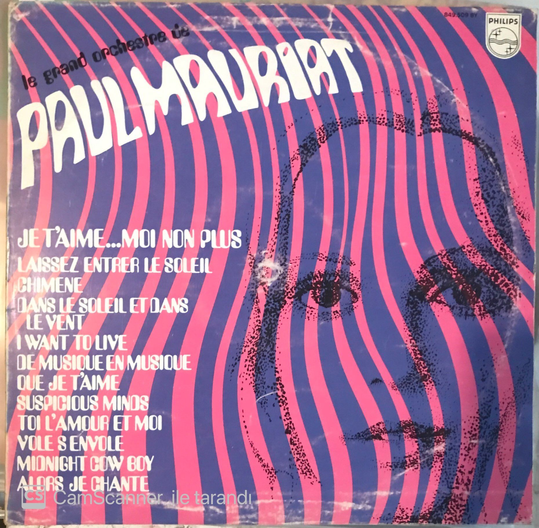 Le Grand Orchestra de Paul Mauriat - Je T'aime.. LP