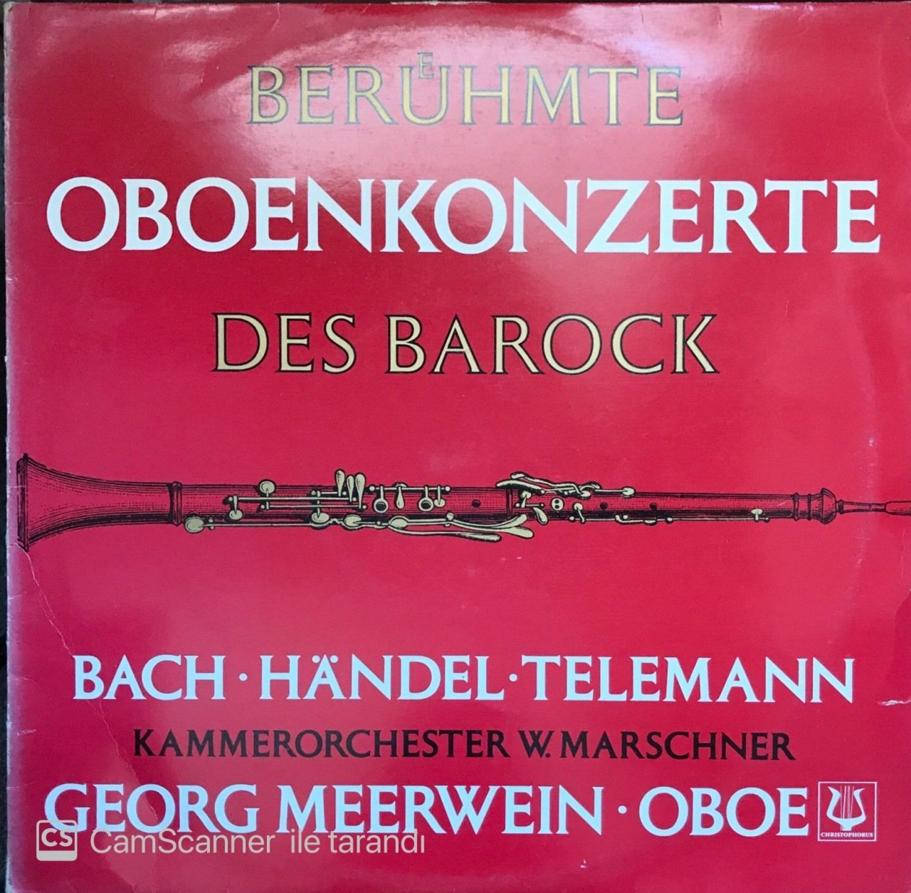 Berühmte Oboenkonzerte Des Barock LP