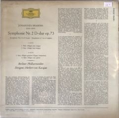 Herbert Von Karajan Brahms: Symphony No 5 - Schubert Symphony Nr. 2 Berlıner Phılharmonıker LP