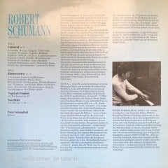 Robert Schumann Carnaval - Kinderszenen LP