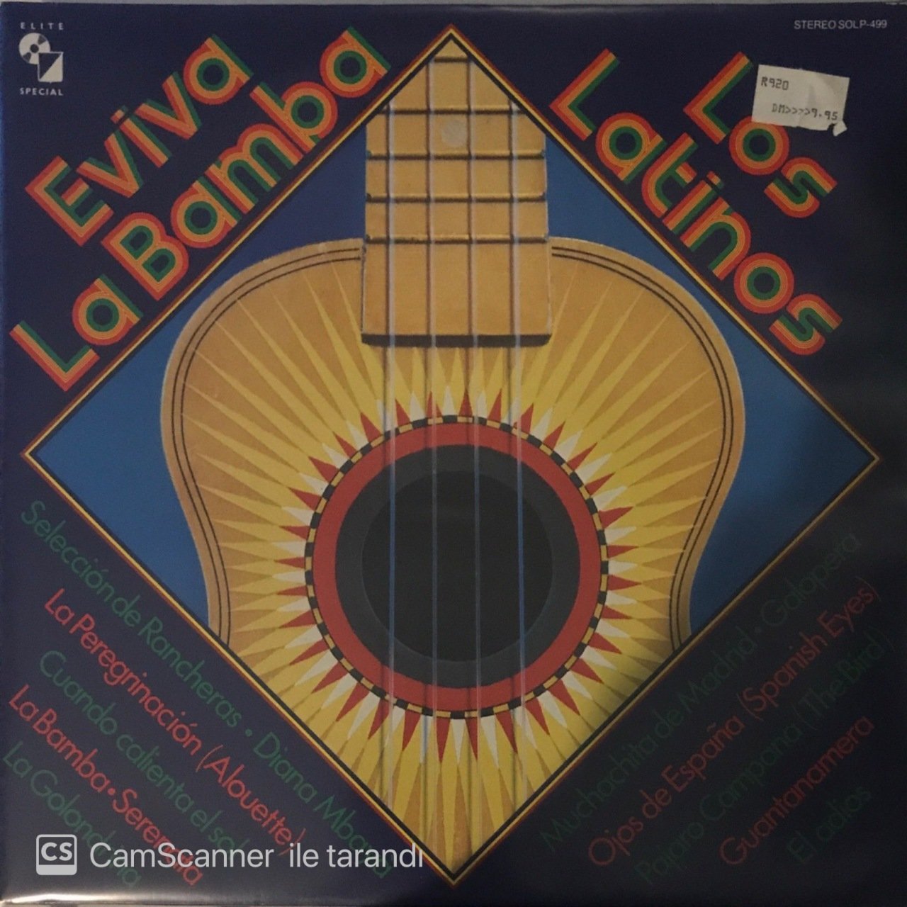 Eviva La Bamba Los Latinos LP