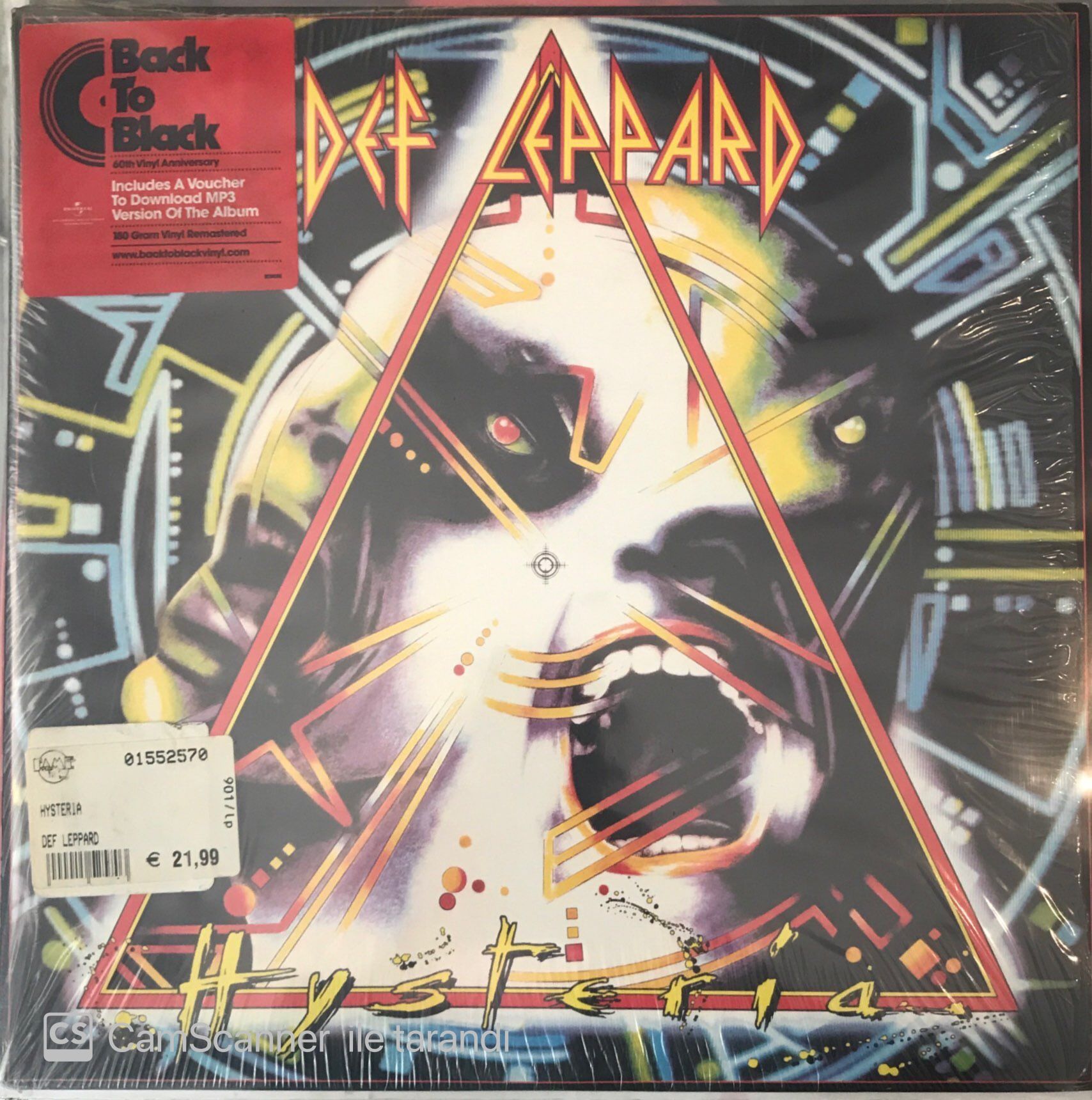 Def Leppard Hysteria LP