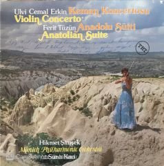 Ulvi Cemal Erkin Keman Konçertosu Violin Concerto*  Ferit Tüzün Anadolu Süiti Anatolian Suite LP