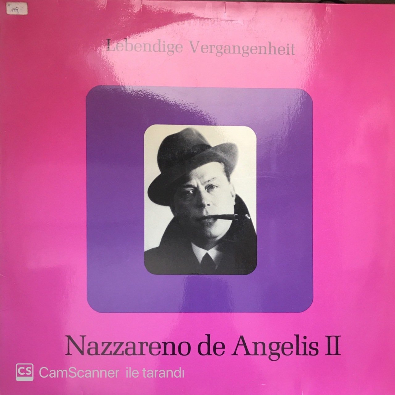 Nazzareno De Angelis II Lebendige Vergangenheit LP