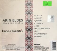 Akın Eldes - Sinan Cem Eroğlu - Hane - i Akustik CD