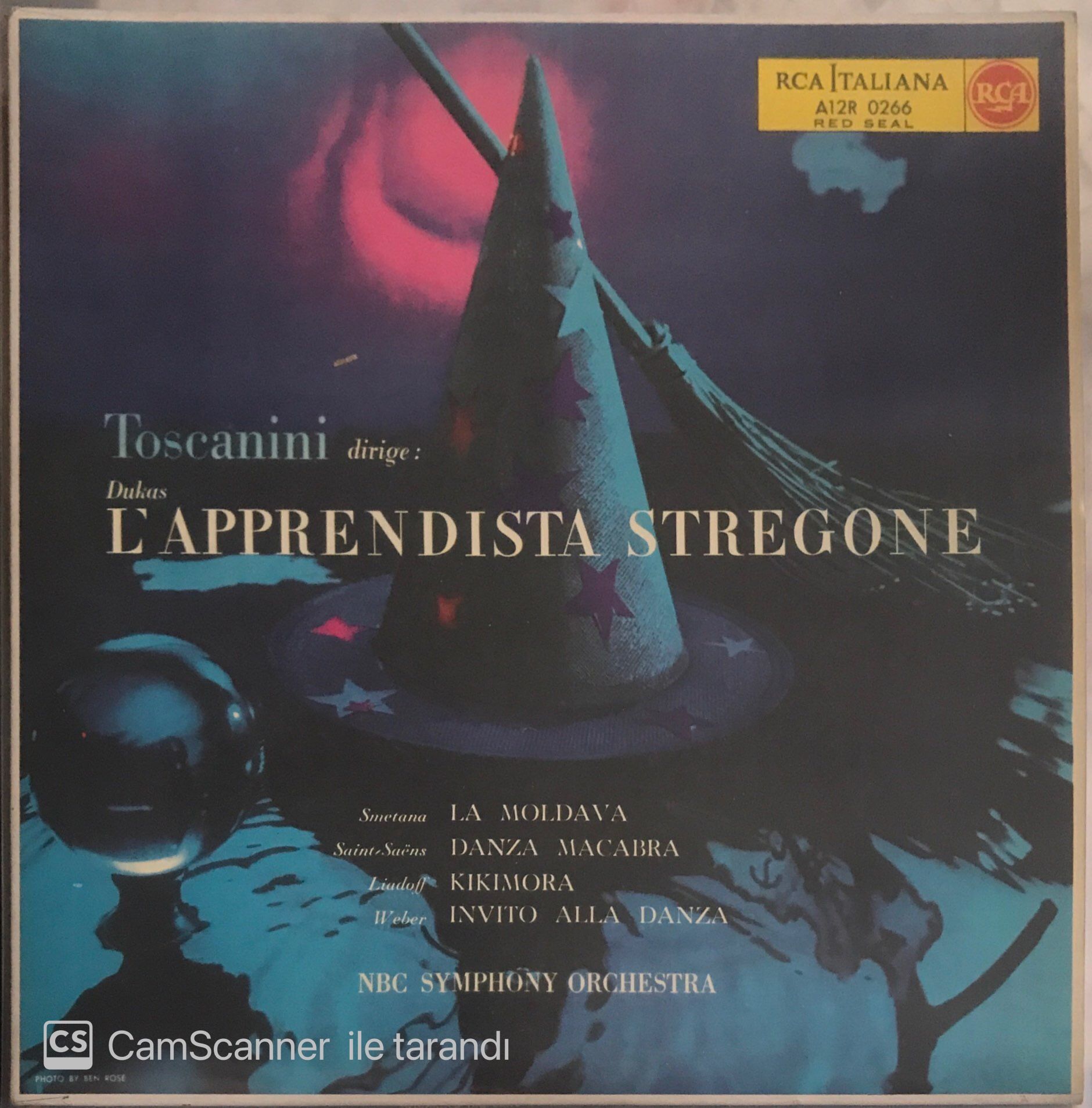 Toscanini Dirige - L'apprendista Stregone LP