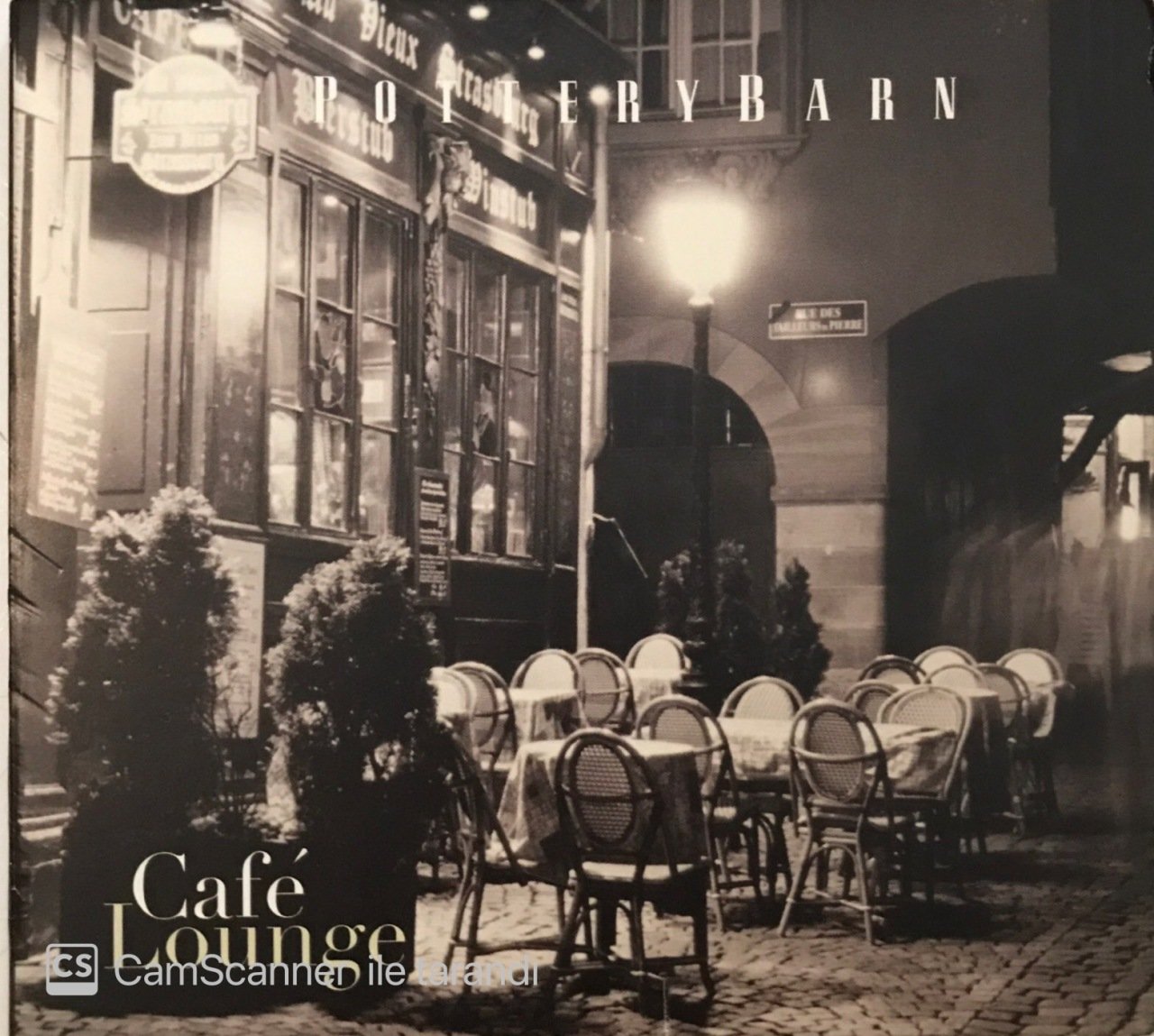 Pottery Barn Cafe Lounge CD