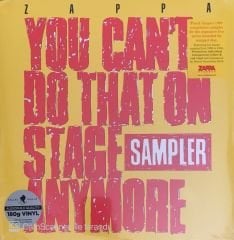 Frank Zappa You Can't Do That On Stage Anymore LP