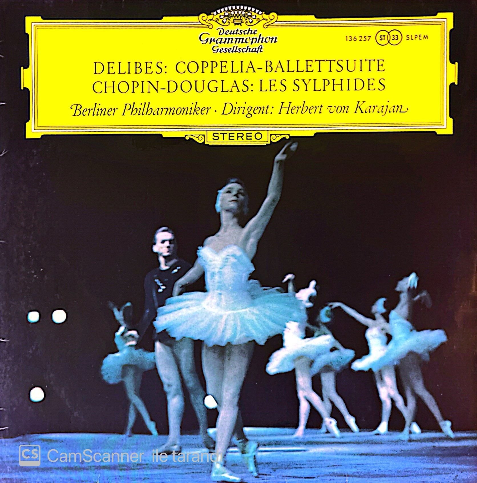 Delibes: Coppelia - Ballettsuite, Chopin-Douglas: Les Sylphides LP