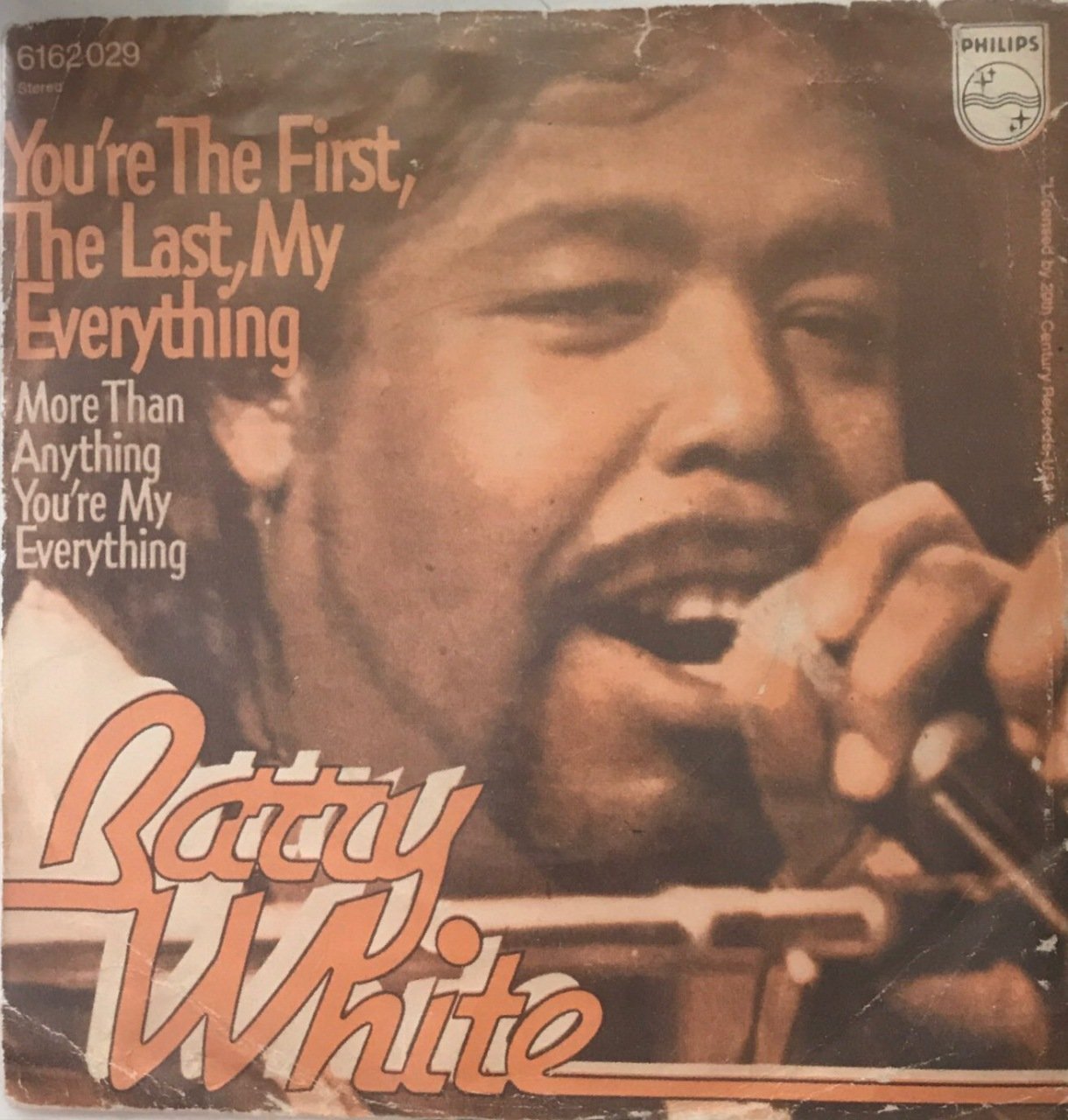 Barry White You're The First-The Last My Everything 45lik