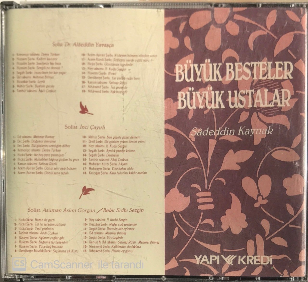 Büyük Besteler Büyük Ustalar 6-7-8-9-10 CD