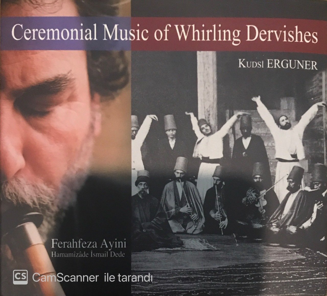 Kudsi Ergüner Ceremonial Music of Whirling Dervishes CD