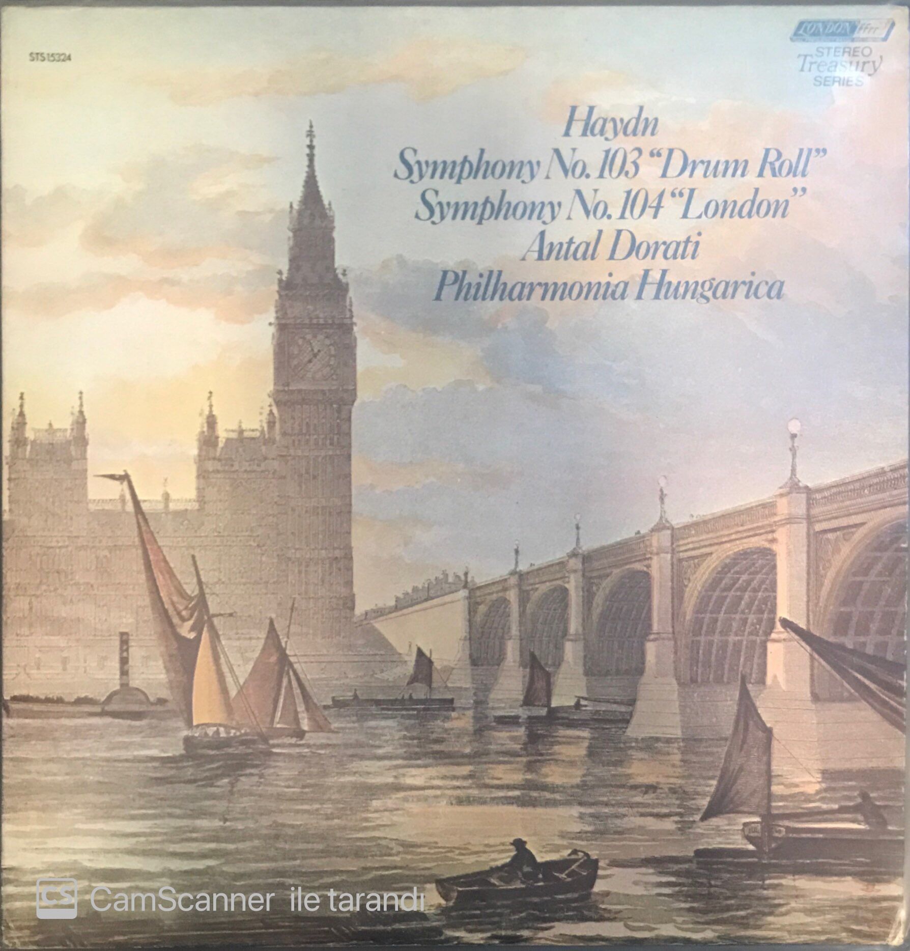 Haydn Symphony No. 103 ''Drum Roll' LP