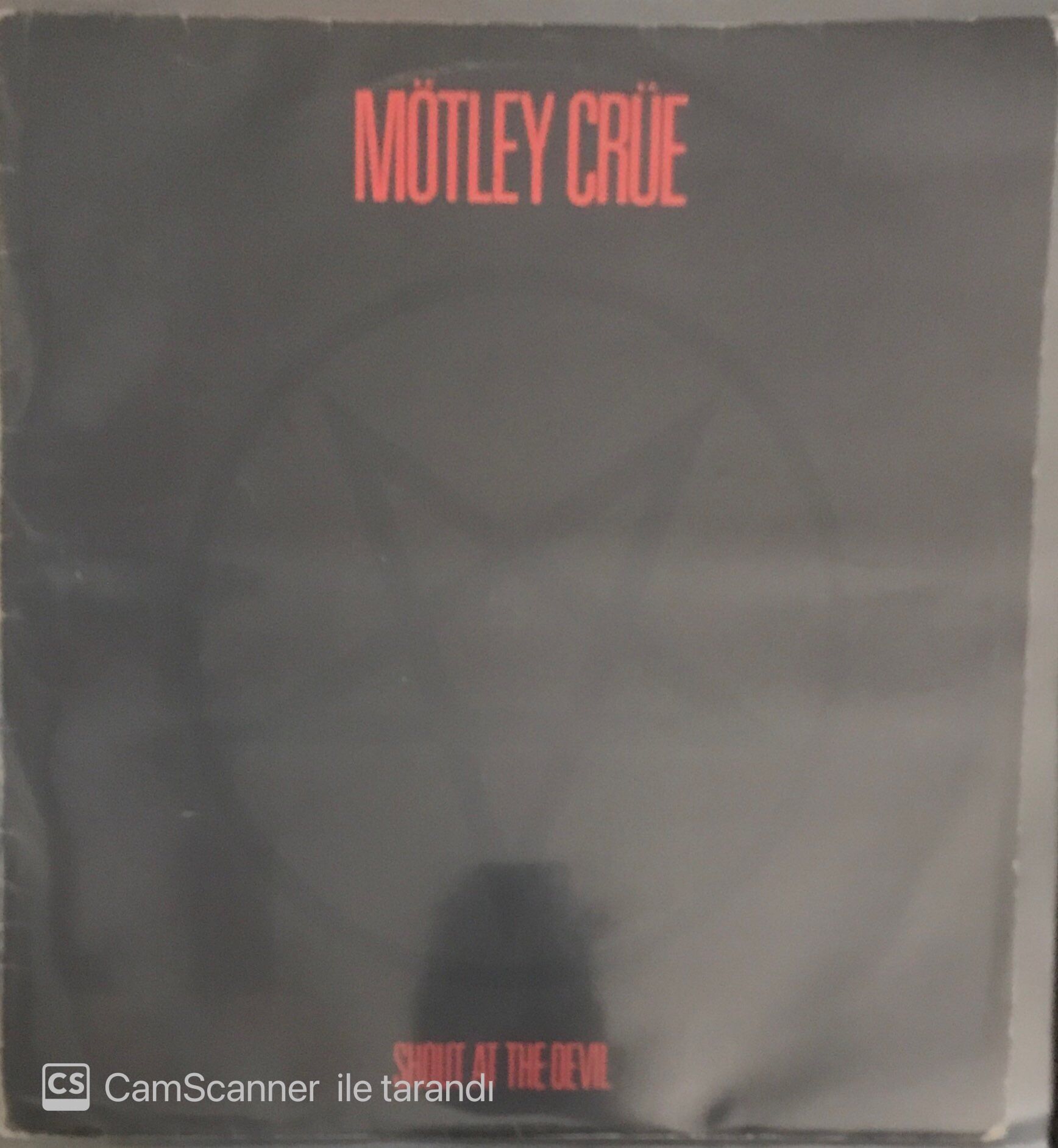 Mötley Crüe Shout At The Devil LP