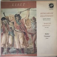 Liszt - Balint Vazsonyi - Hungarian Rhapsodies LP