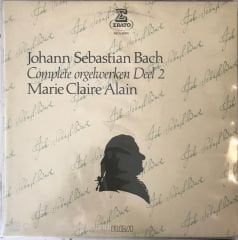 Johann Sebastian Bach Complete Orgelwerken Deel 2 Marie Claire Alain Double LP