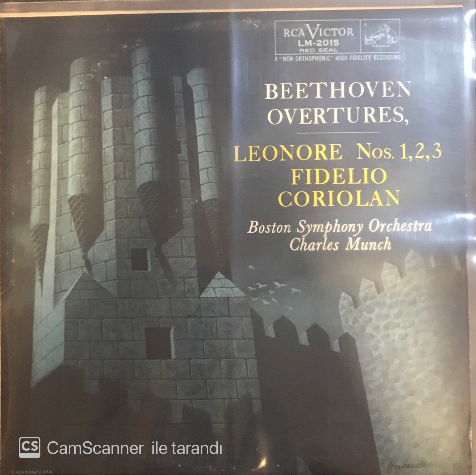 Beethoven Overtures Leonore Nos. 1,2,3 LP Plak Satın Al