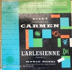 Bizet Orchestral Suite From Carmen L'arlesienne Suite No 1 LP