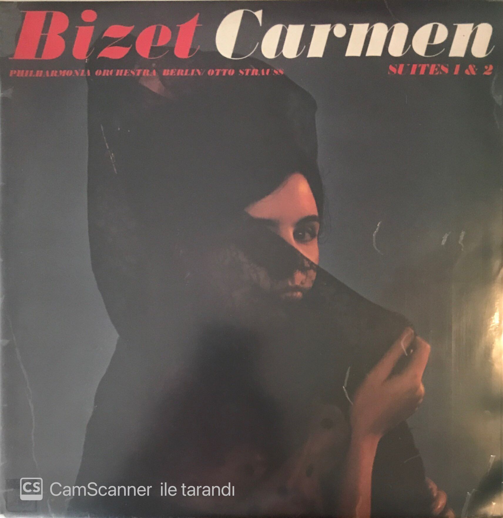 Bizet Carmen - The Philharmonia Orchestra Berlin - Otto Strauss - Suites 1 & 2 LP