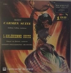 Bızet Carmen Suite L'arlesienne Suite LP