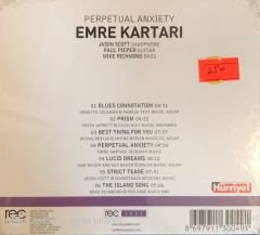 Emre Kartari - Perpetual Anxiety CD