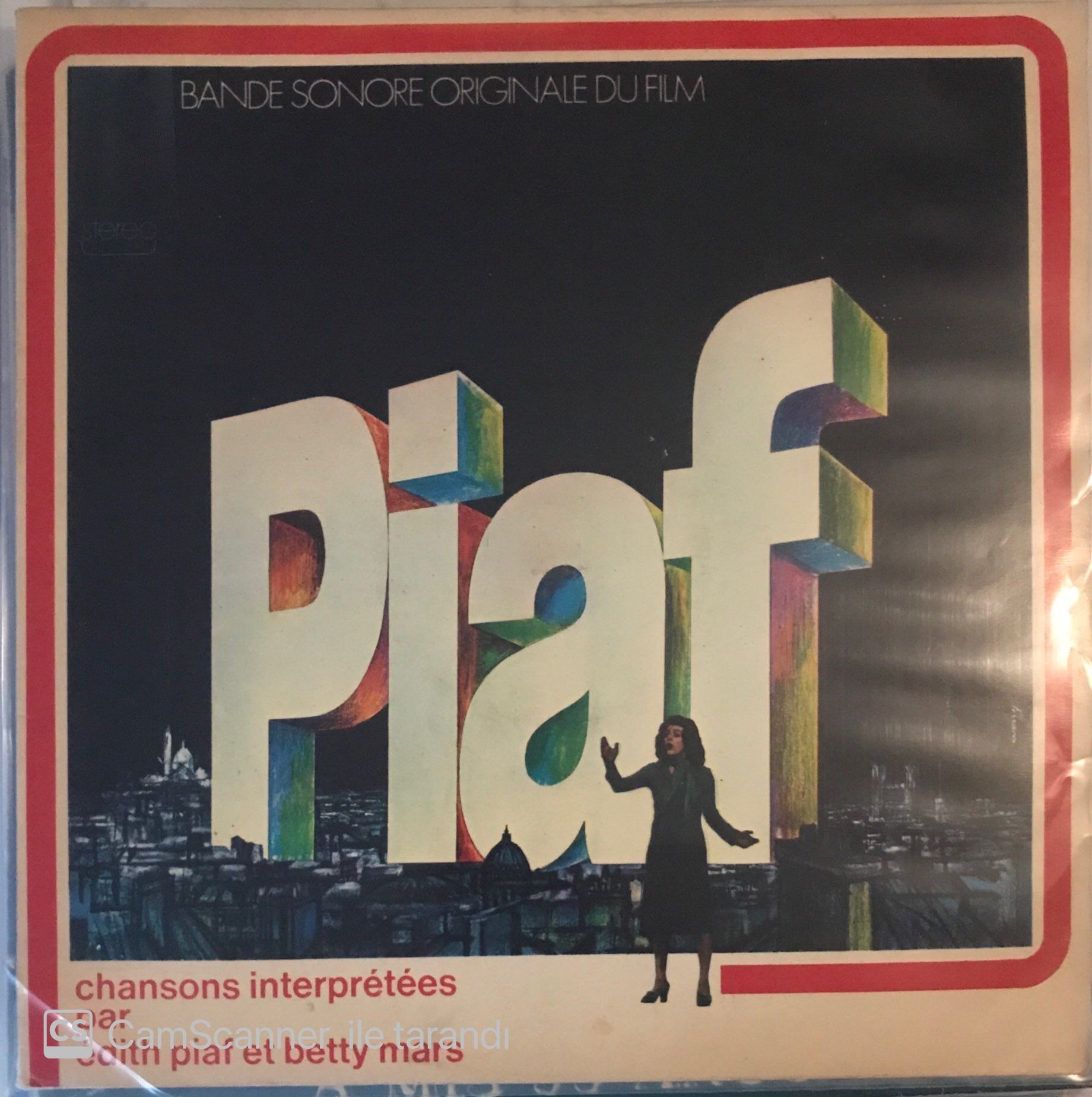 Piaf - Bande Sonore Originale Du Film LP