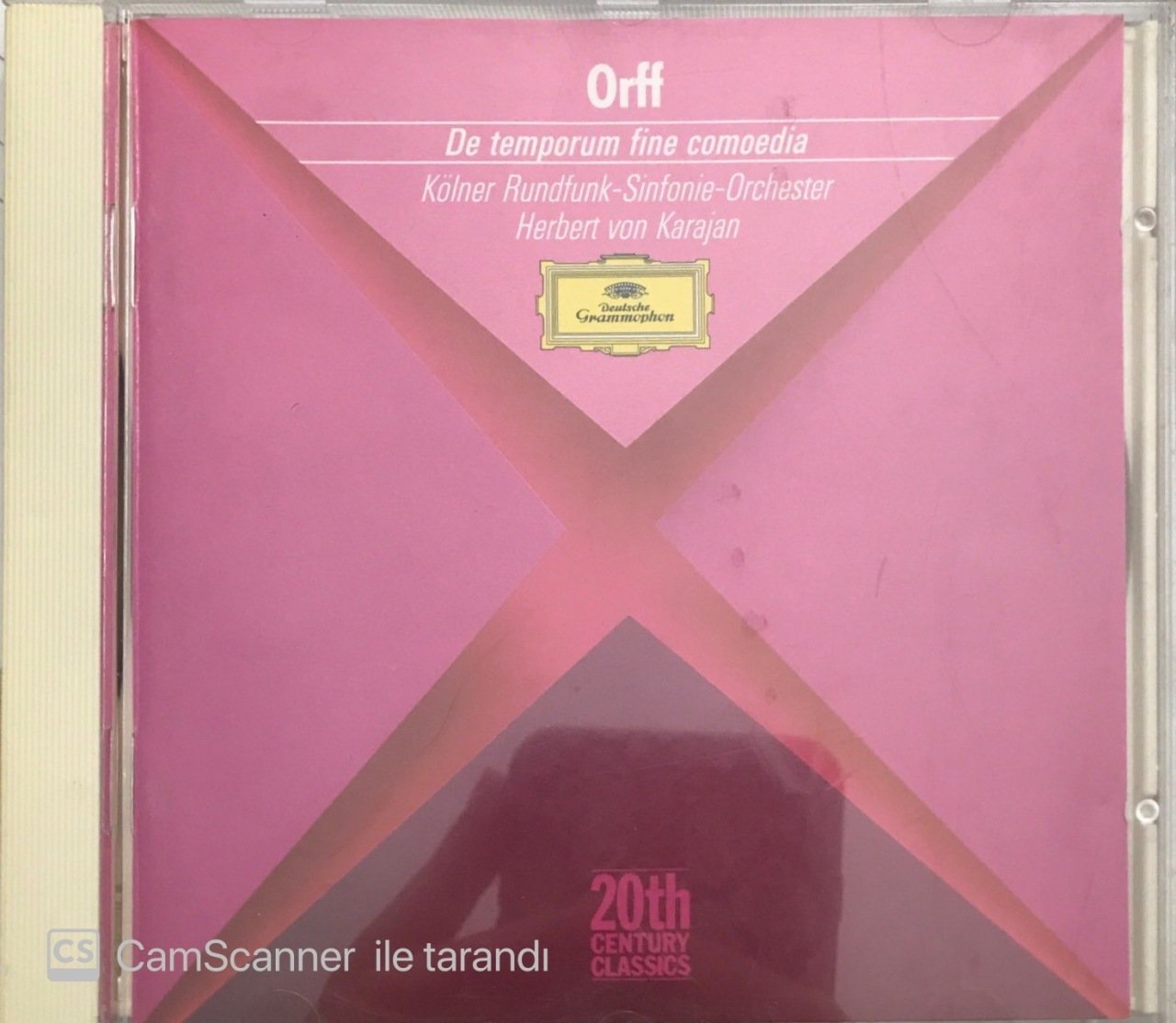 Orff De Temporum Fine Comodeia CD