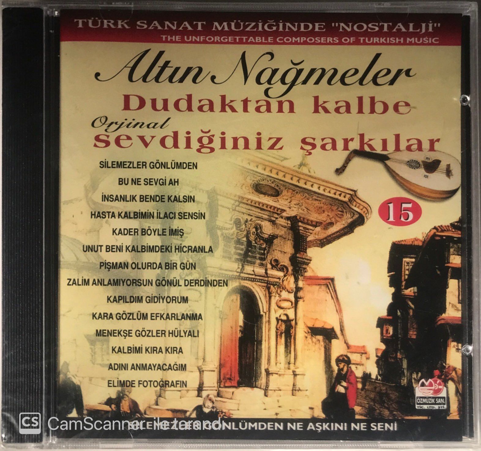 Dudaktan Kalbe Sevdiğiniz Şarkılar 15 CD