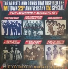 The Artists And Songs That Inspired The Motown 25th Anniversary T.V. Special 37 Of The Greatest Moments In Music LP