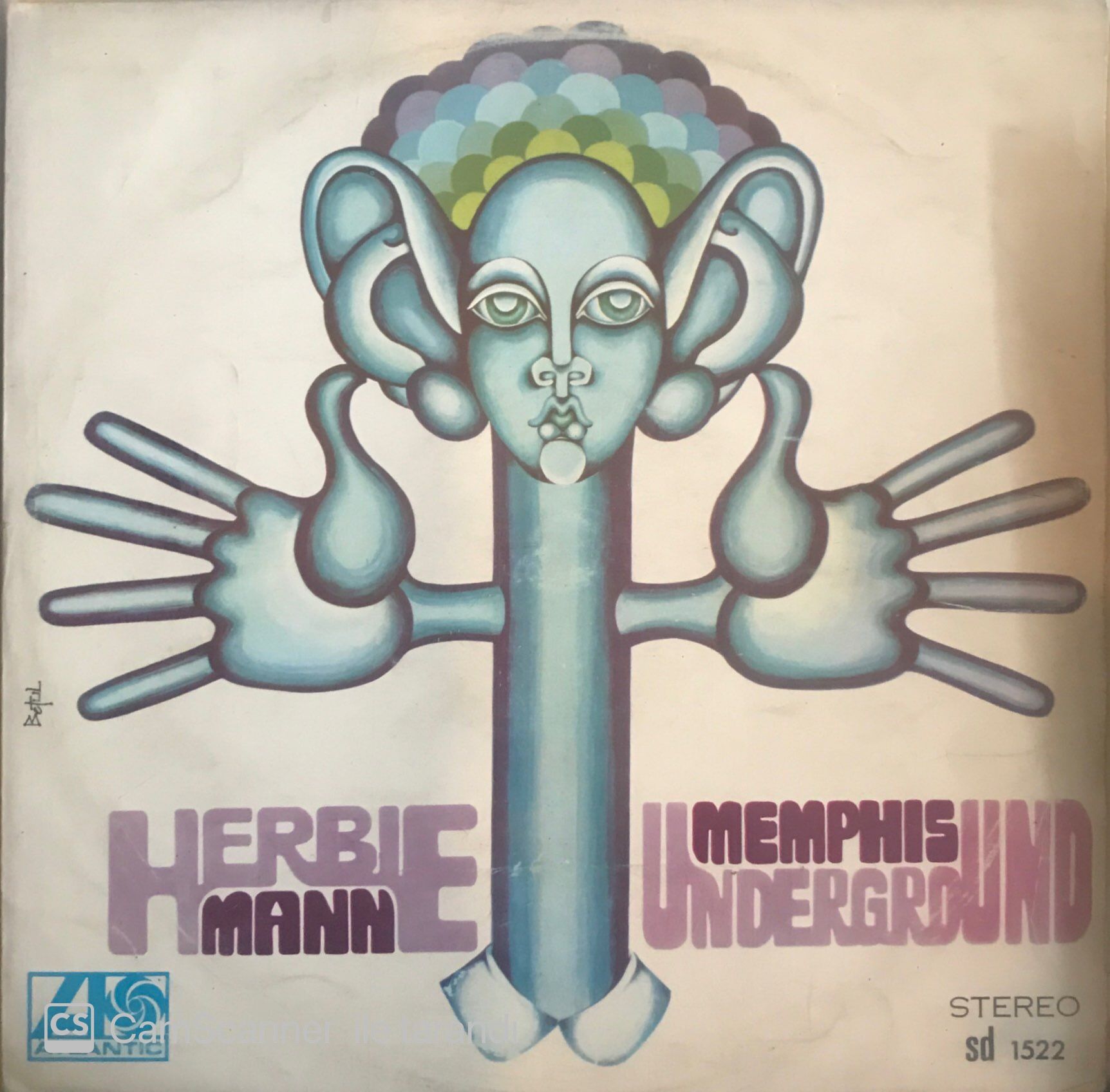 Herbie Mann Memphis Underground LP