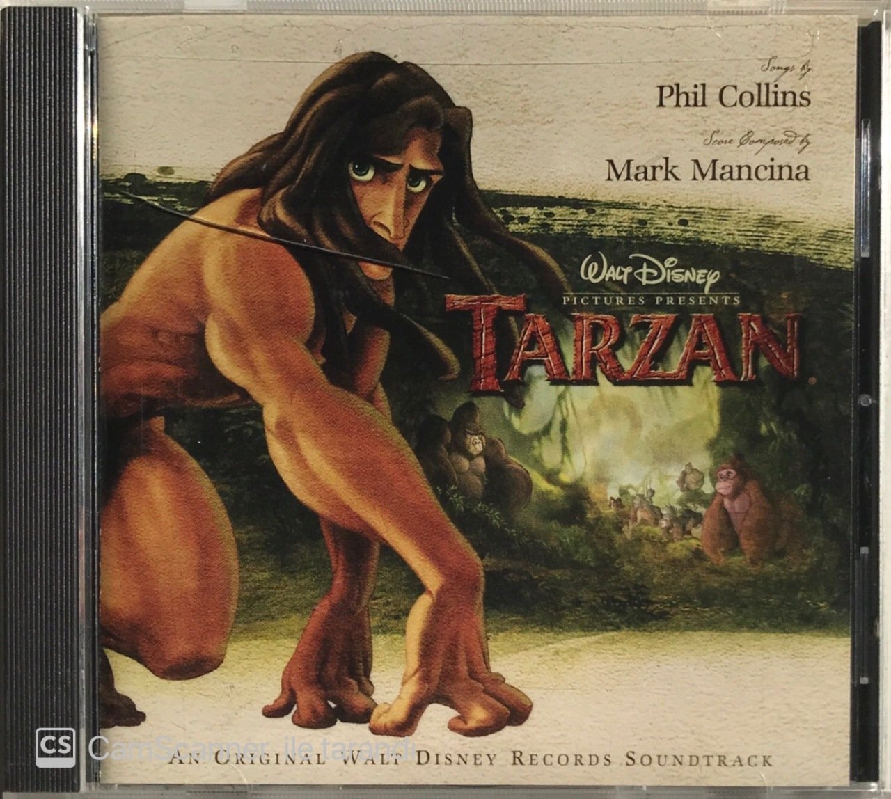 Tarzan An Original Walt Disney Records Soundtrack CD