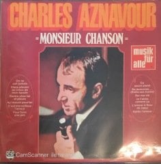 Charles Aznavour Monsieur Chanson LP