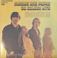 Mamas And Papas 20 Golden Hits Double LP