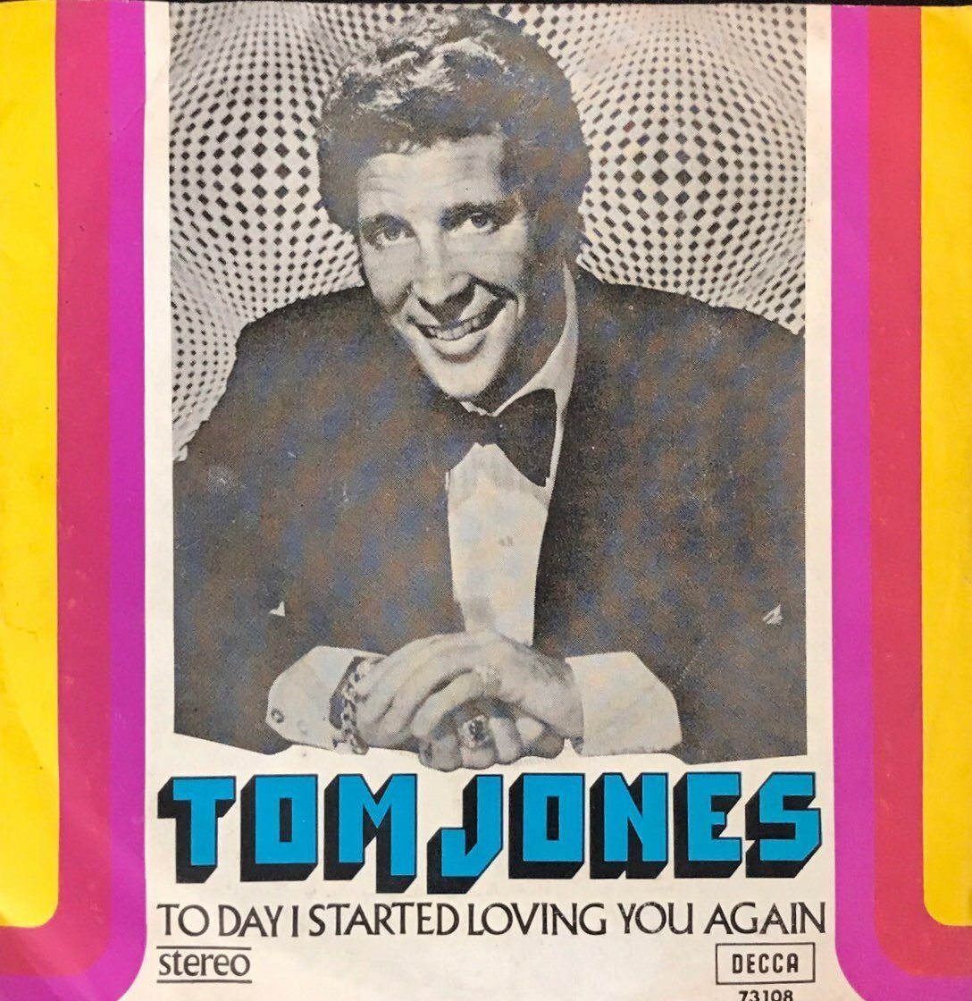 Tom Jones Today I Started Loving You Again 45lik