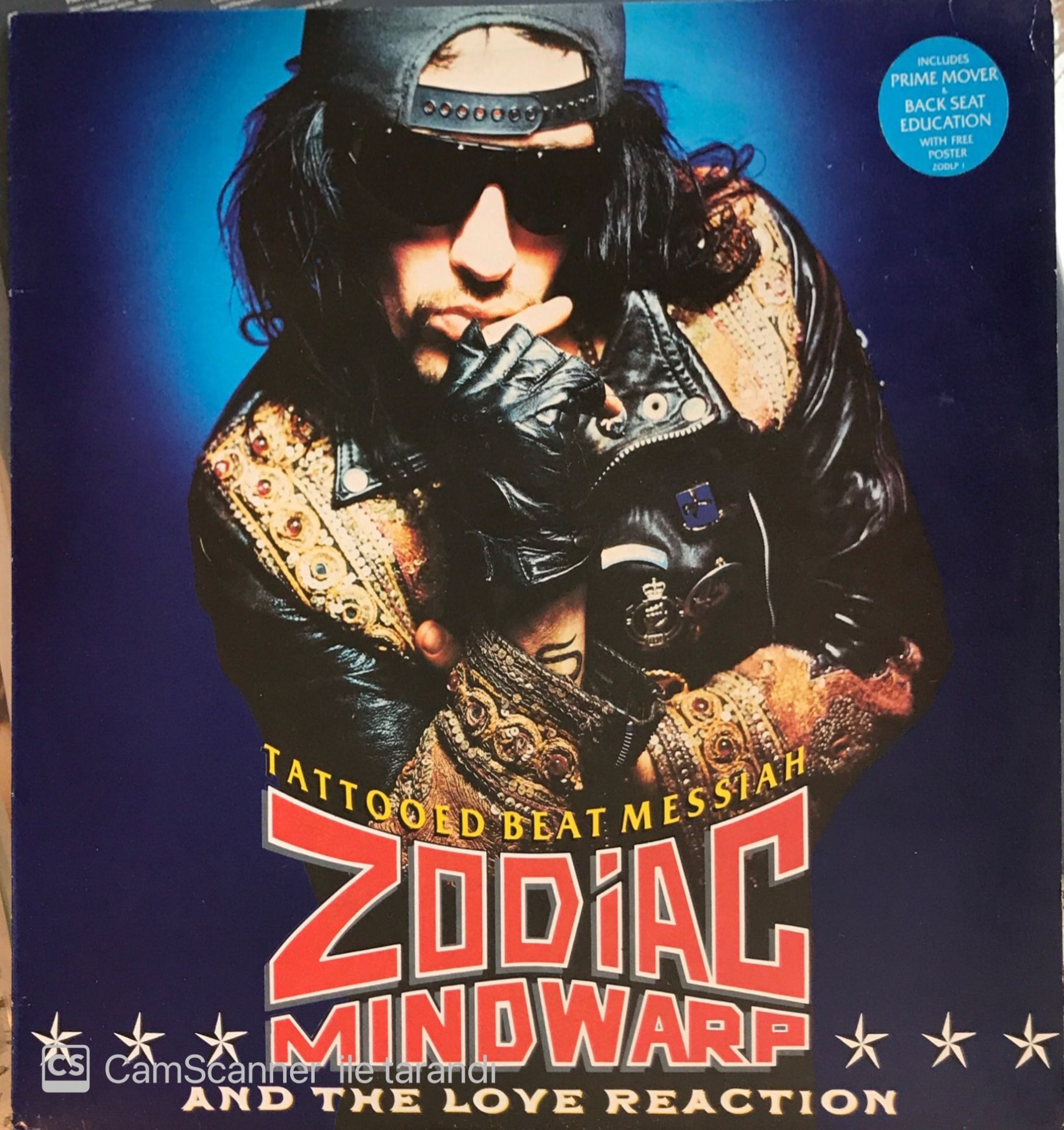 Zodiac Mindwarp And The Love Reaction - Tattooed Beat Messiah LP