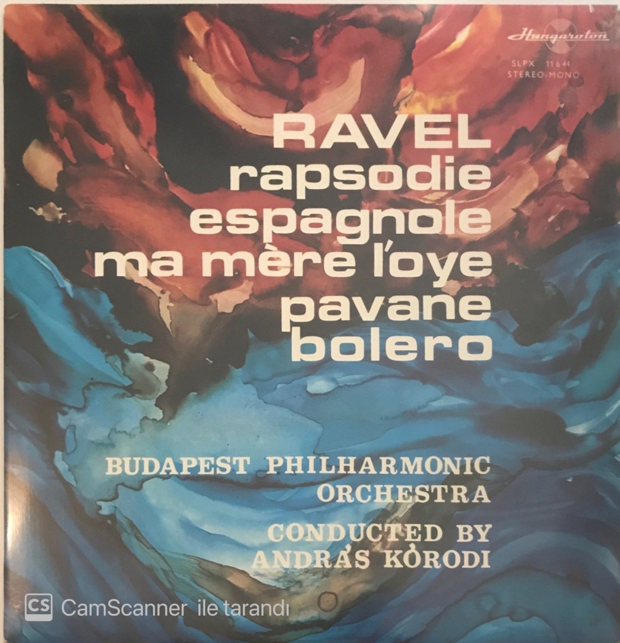 Ravel Rapsodie Espagnole Ma Mere L'oye Pavane Bolero LP