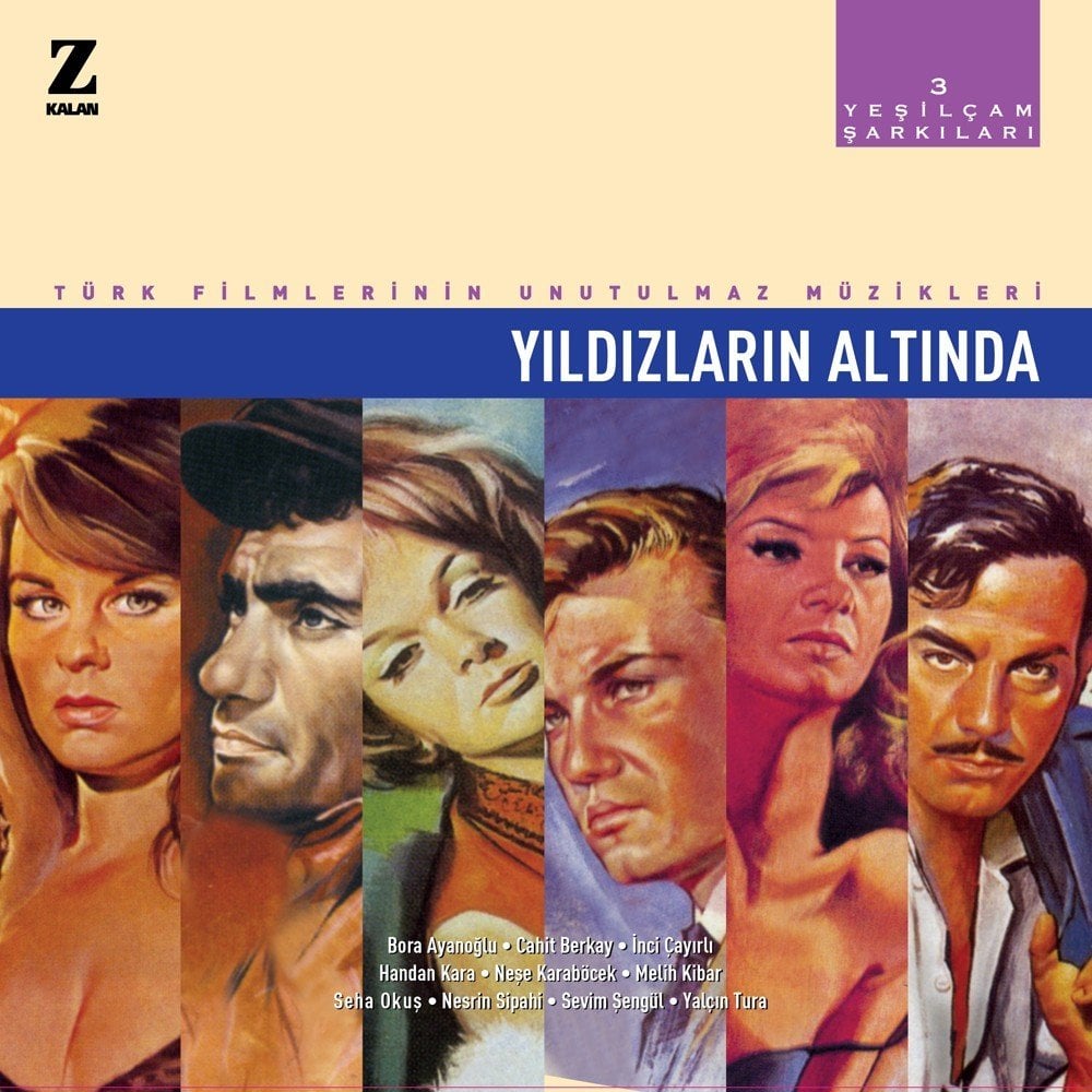 Yıldızların Altında Yeşilcam Şarkıları 3 LP (İmzalı)