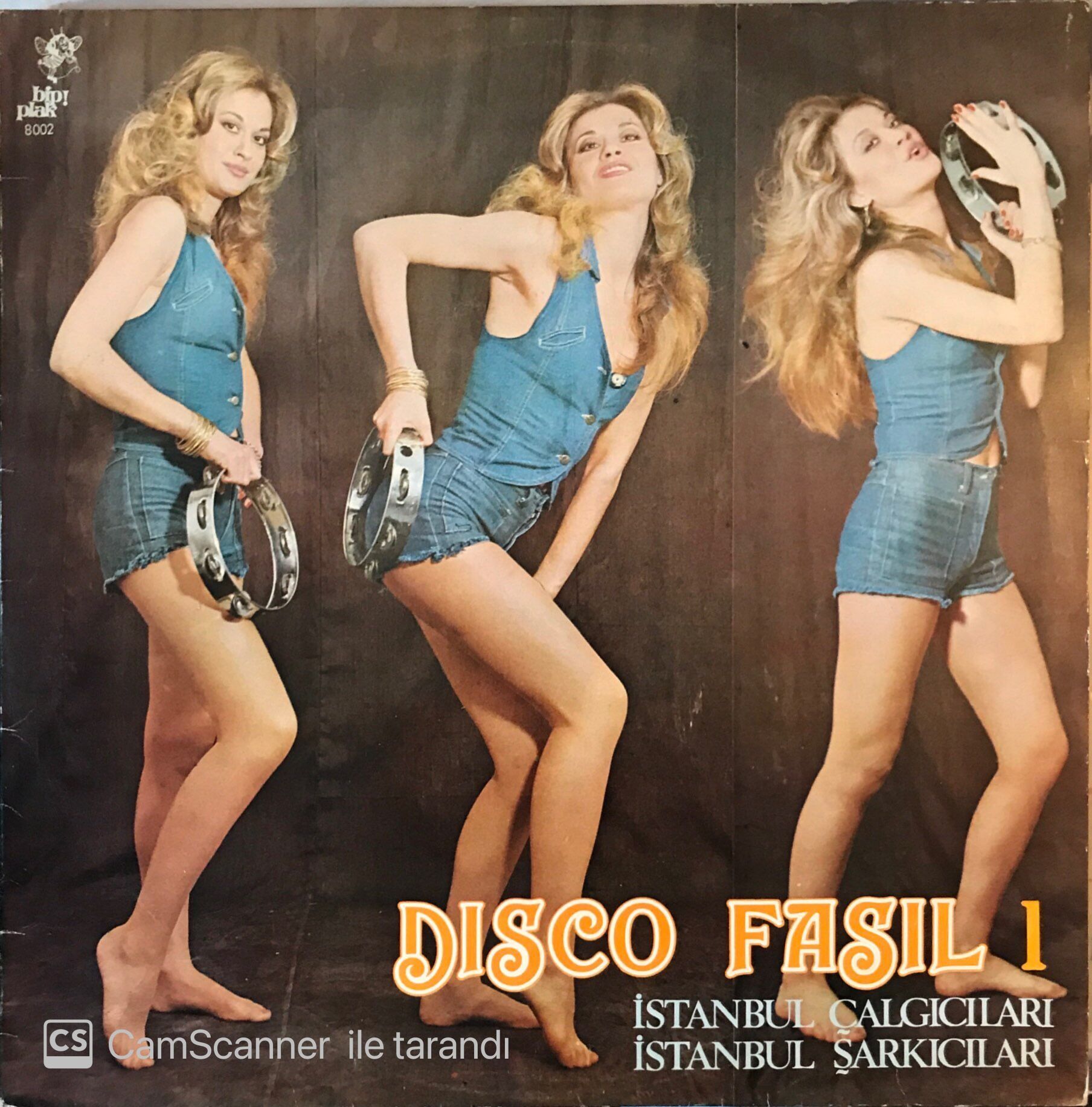 İstanbul Çalgıcıları İstanbul Şarkıcıları Disco Fasıl 1 LP