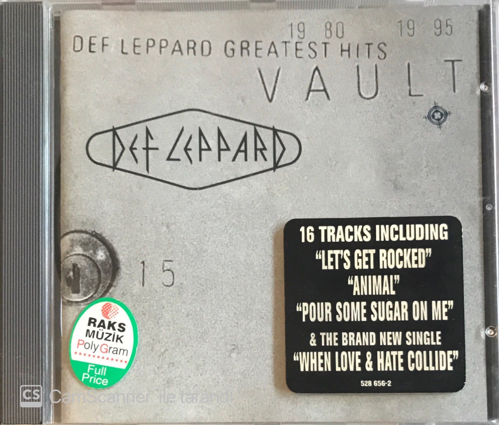 Def Leppard Greatest Hits - Vault CD