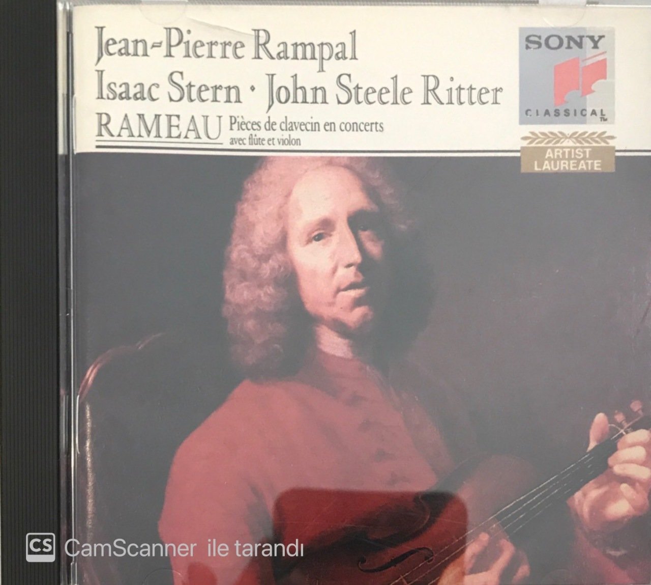 Jean Pierre Rampal Isaac Stern John Steele Ritter Rameau CD