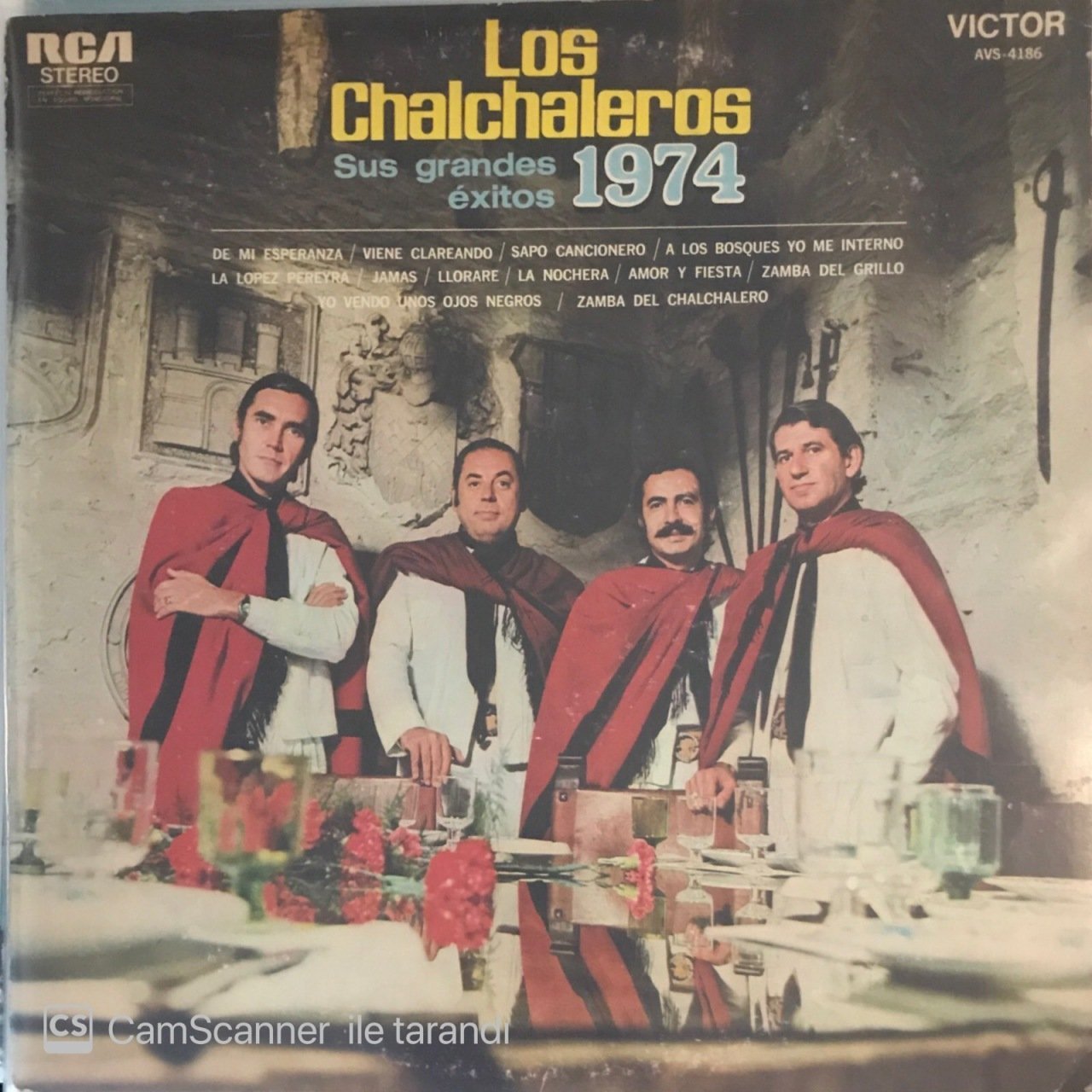 Los Chalchaleros Sus Grandes Exitos 1974 LP