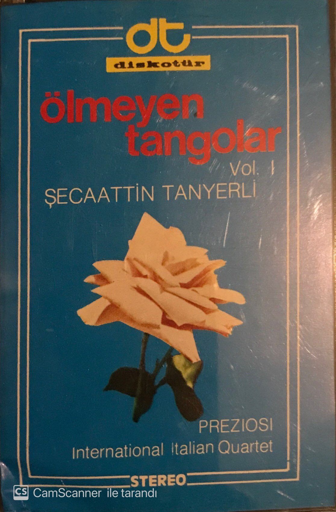 Secaattin Tanyerli - Ölmeyen Tangolar Vol I KASET