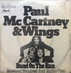 Paul McCartney & Wings Band On The Run 45lik