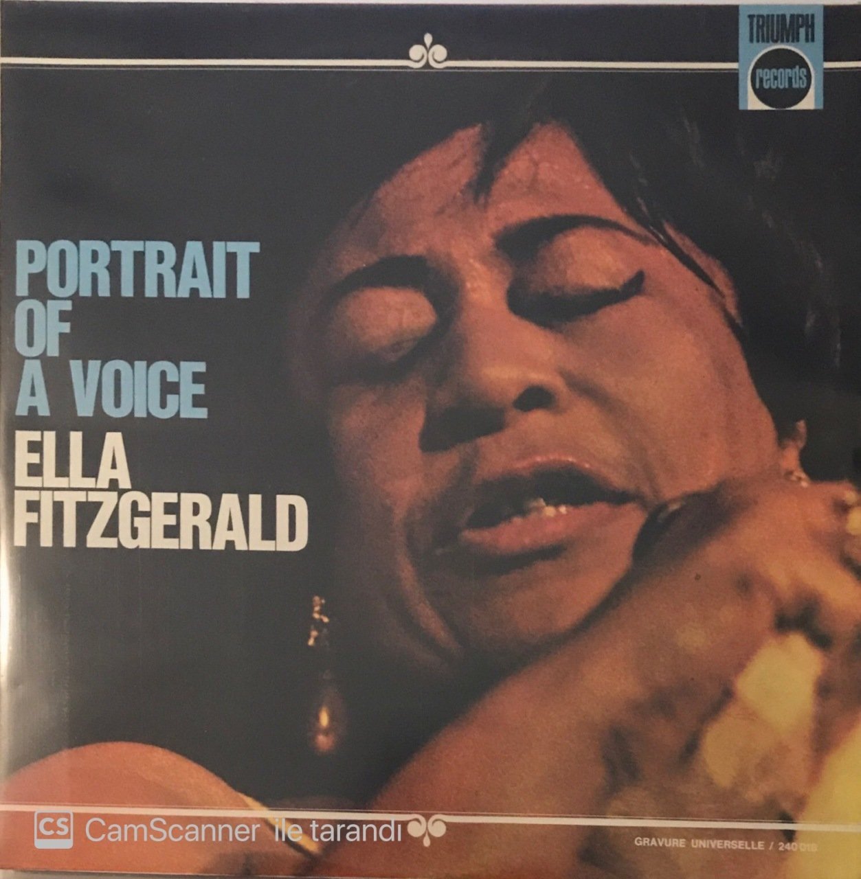 Ella Fitzgerald Portrait Of A Voice LP